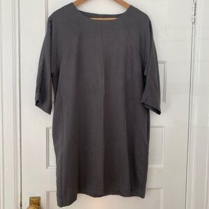 Rodebjer designer faux suede shift dress